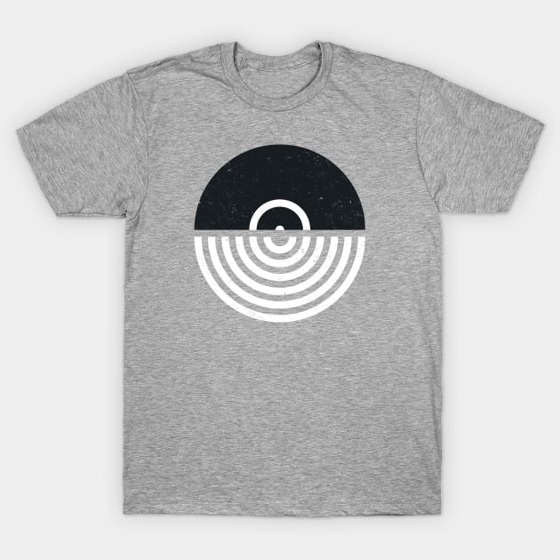 Vinyl Moon T-Shirt by Vanphirst